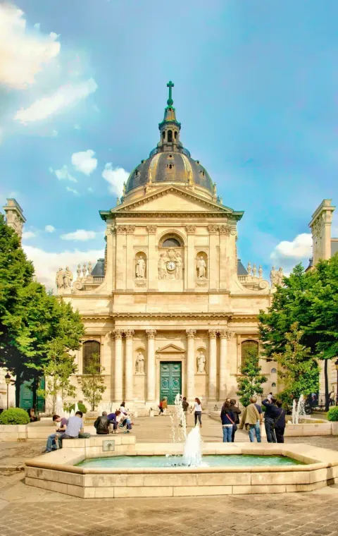 The Sorbonne in Paris, where Levinas defended his doctoral thesis in 1961