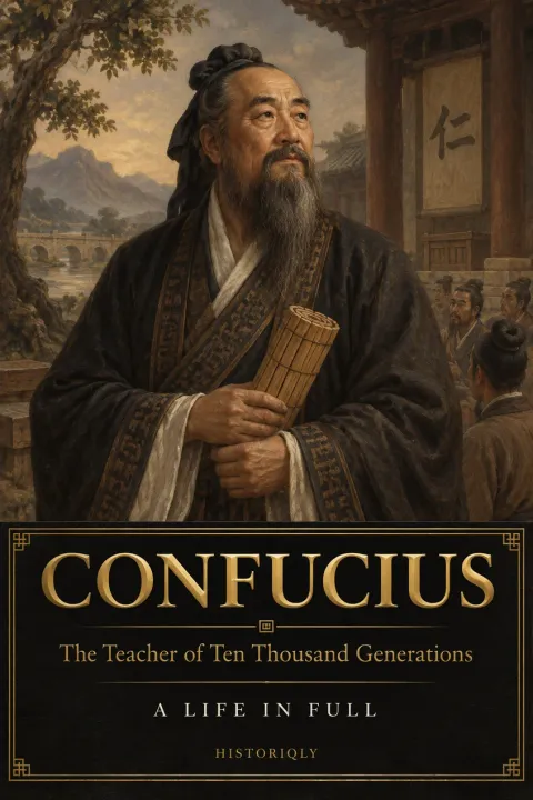 Confucius — The Teacher of Ten Thousand Generations — book cover