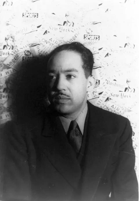 Langston Hughes, photographed by Carl Van Vechten, 1936