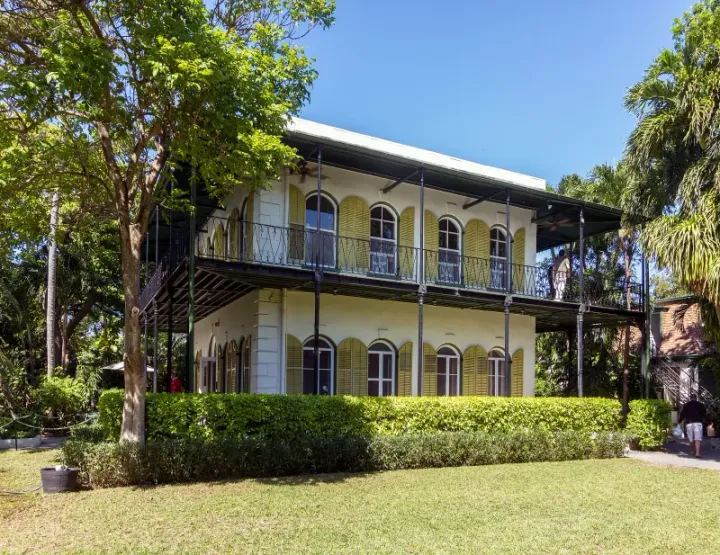 The Hemingway House in Key West, Florida
