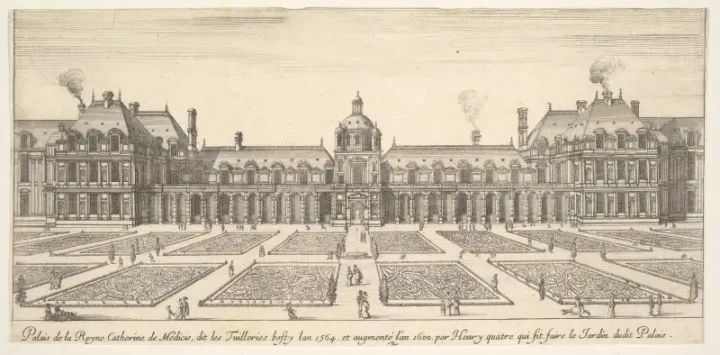 Palais de la Reyne Catherine de Medicis — Israel Silvestre, Metropolitan Museum of Art