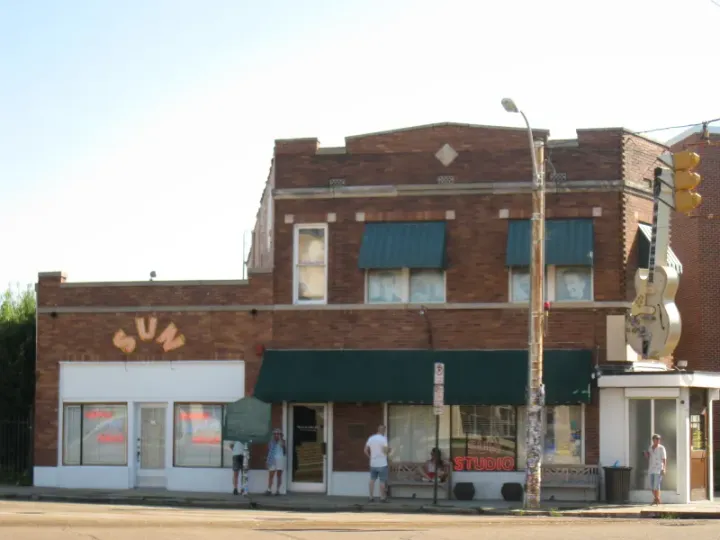 Sun Studio in Memphis, Tennessee — where Elvis made his first recordings