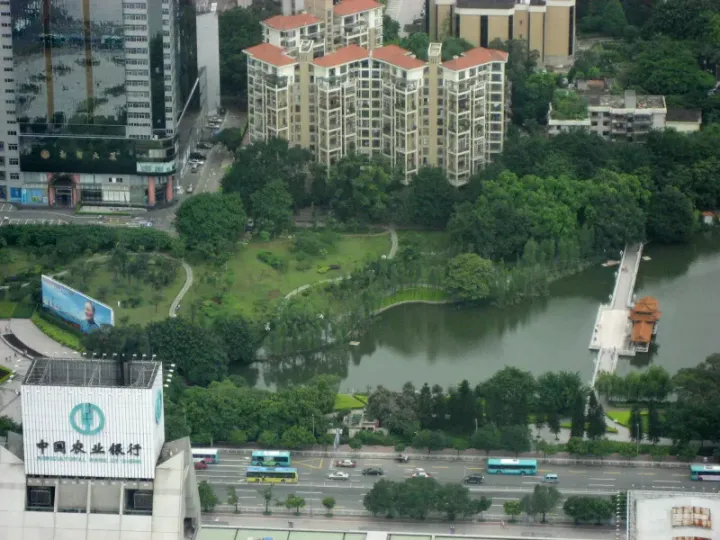 The famous Deng Xiaoping billboard at Lychee Park in Shenzhen, honouring the architect of China's Special Economic Zones