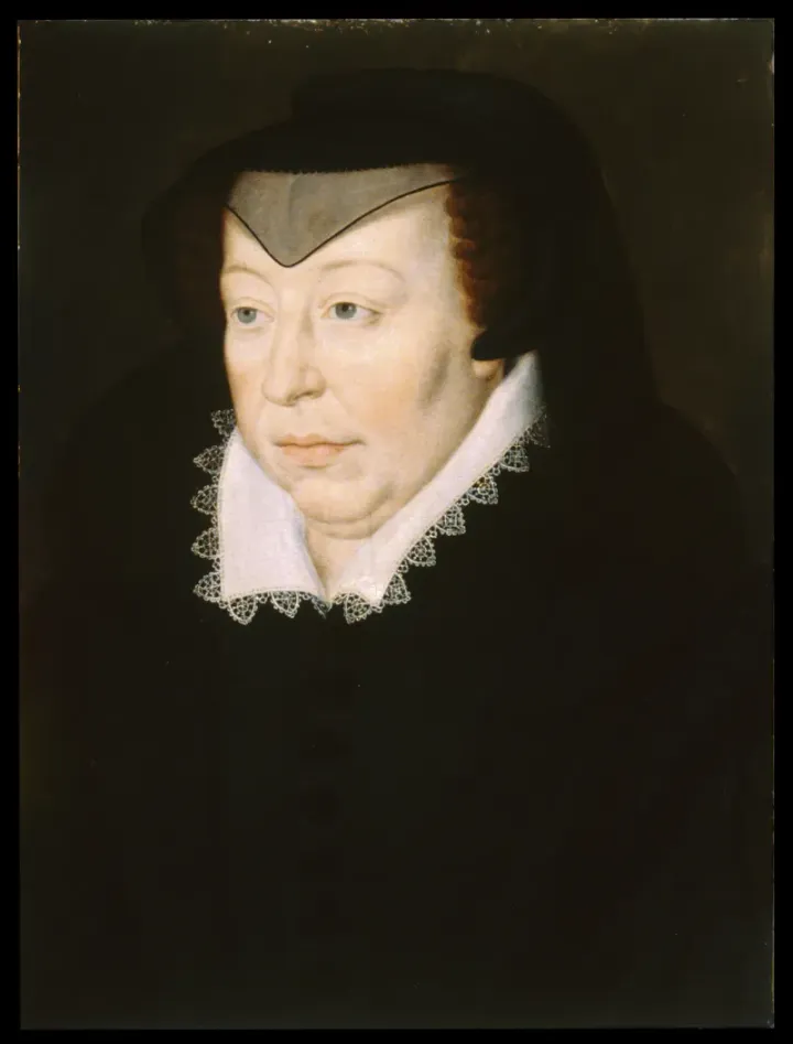 Portrait of Catherine de' Medici by François Clouet