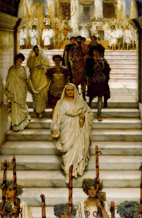 The Triumph of Titus — Lawrence Alma-Tadema, 1885