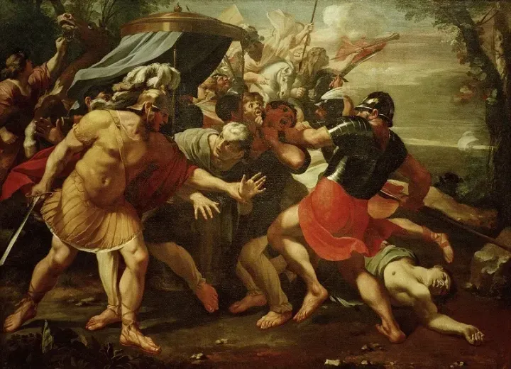 The Death of Cicero — François Perrier, 17th century