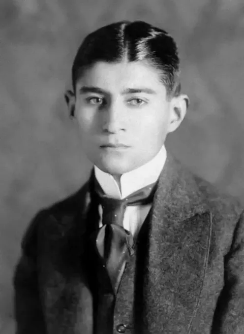 Studio portrait of Franz Kafka, 1910