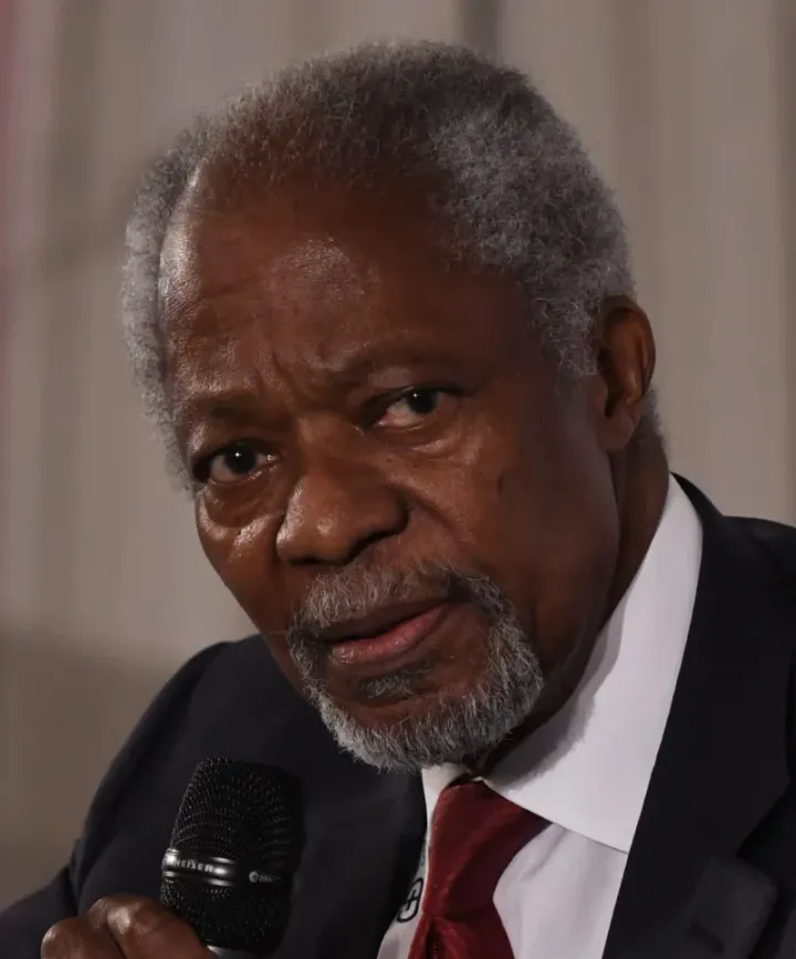 Kofi Annan, portrait photograph
