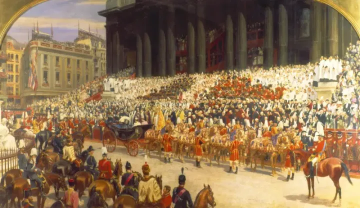Queen Victoria's Diamond Jubilee Service at St Paul's Cathedral, 22 June 1897