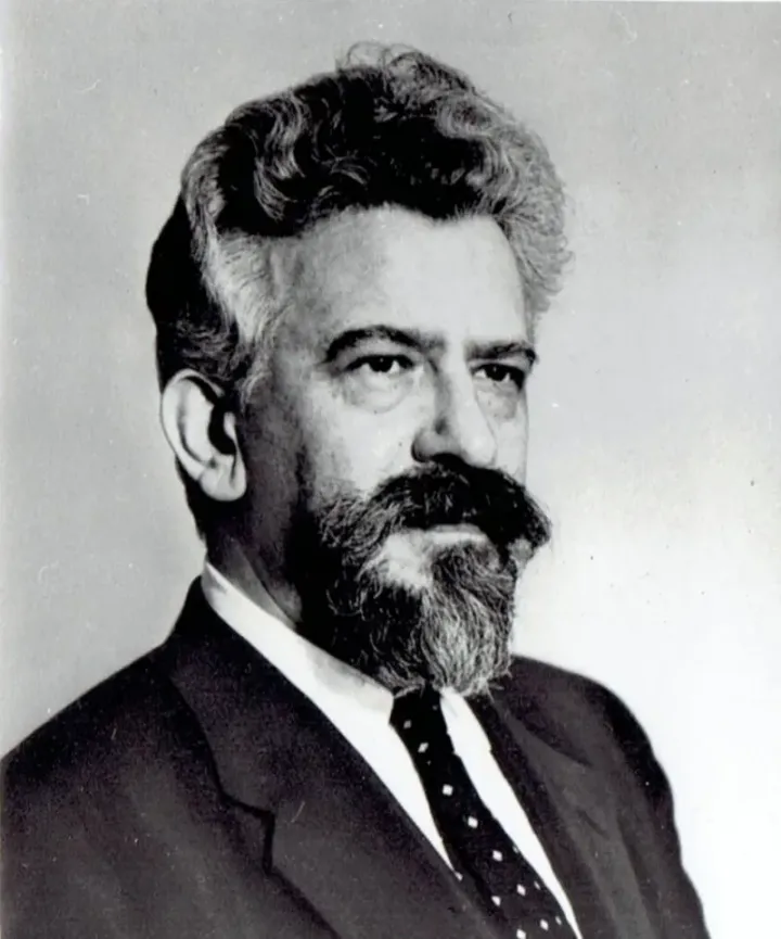 Abraham Joshua Heschel, portrait photograph, 1964