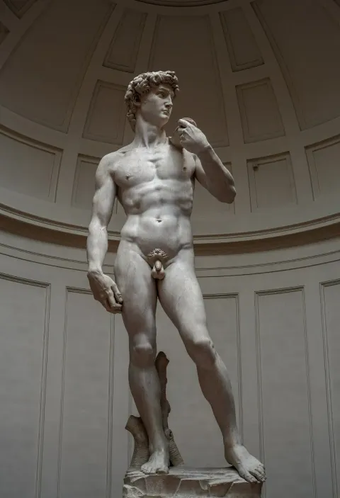 Michelangelo's David, Galleria dell'Accademia, Florence