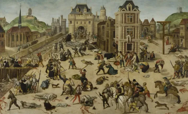 The St. Bartholomew’s Day Massacre — François Dubois, c. 1576