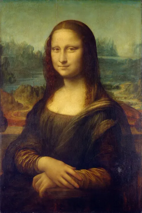 Mona Lisa by Leonardo da Vinci, c. 1503–1519, Musée du Louvre, Paris