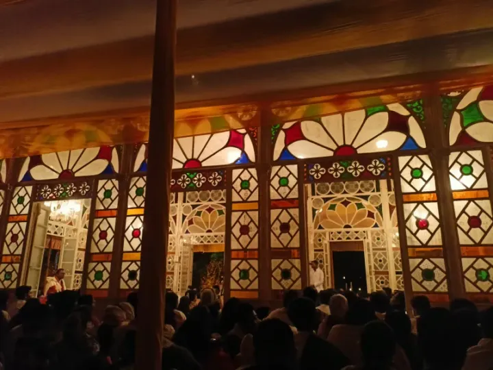 Upasana Griha (Prayer Hall) at Santiniketan, Visva-Bharati University