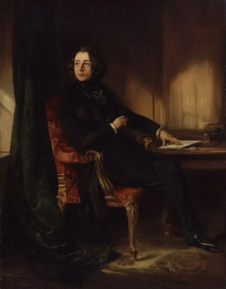 Charles Dickens — portrait by William Powell Frith, 1859