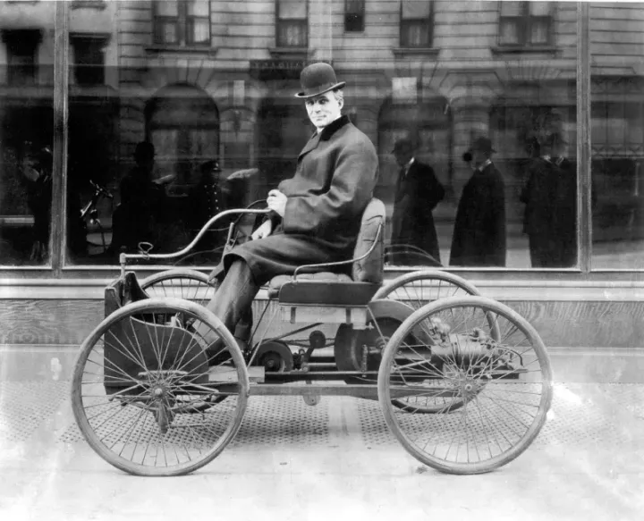 Ford Quadricycle — Henry Ford's first automobile, built in 1896