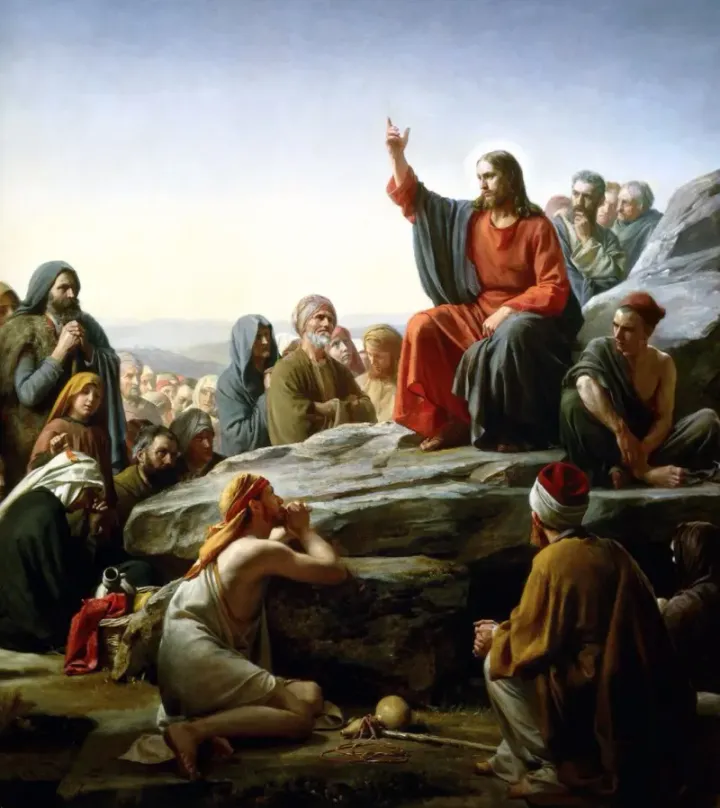 The Sermon on the Mount — Carl Bloch, 1877