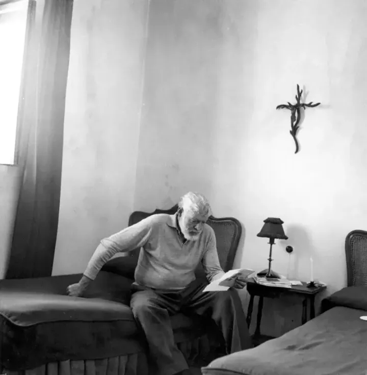 Ernest Hemingway in Spain, 1959
