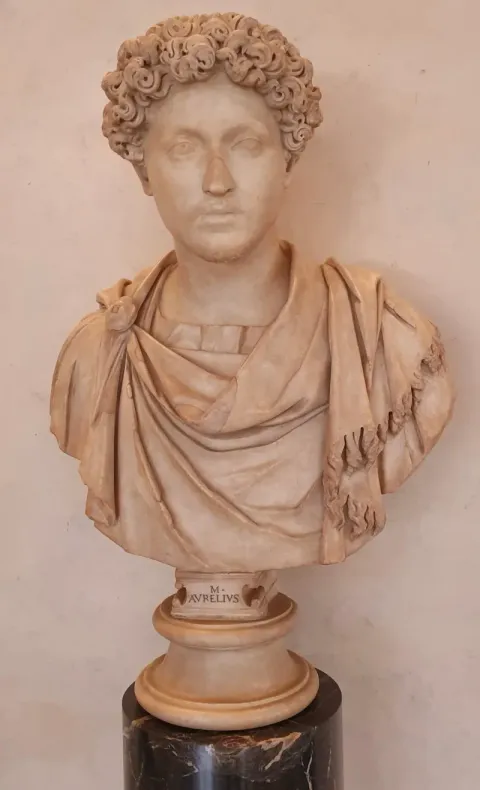 Portrait bust of Marcus Aurelius, Uffizi Gallery