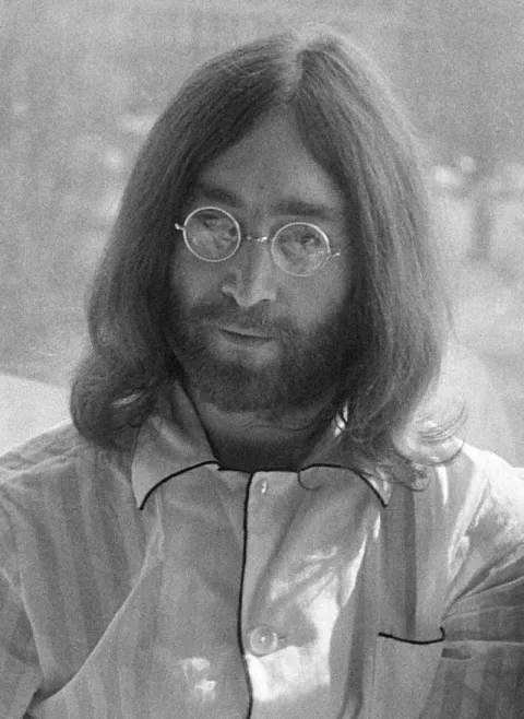 John Lennon, portrait photograph, 1969