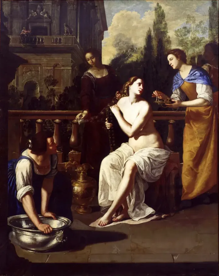 David and Bathsheba — Artemisia Gentileschi
