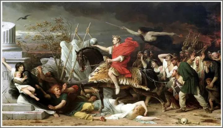 César — Eugène Yvon, 1875