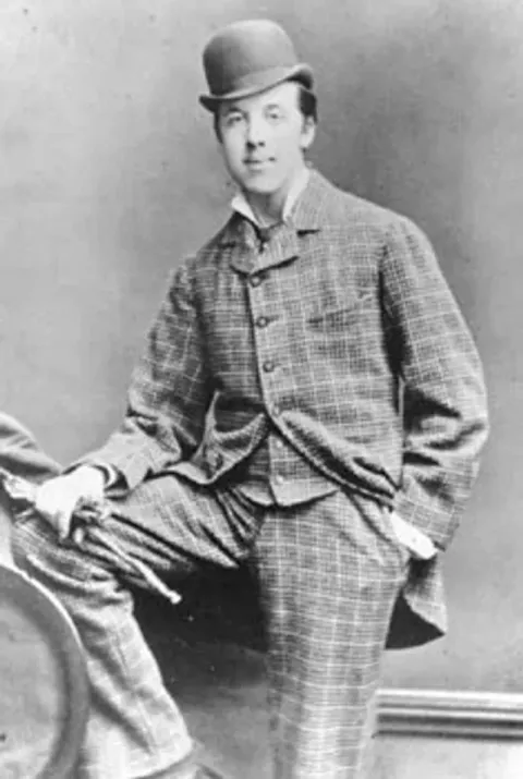 Oscar Wilde as an Oxford undergraduate, 1876