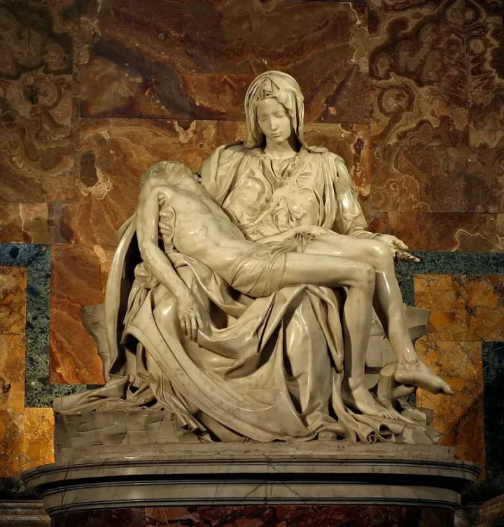Michelangelo's Pietà, St. Peter's Basilica, Vatican City