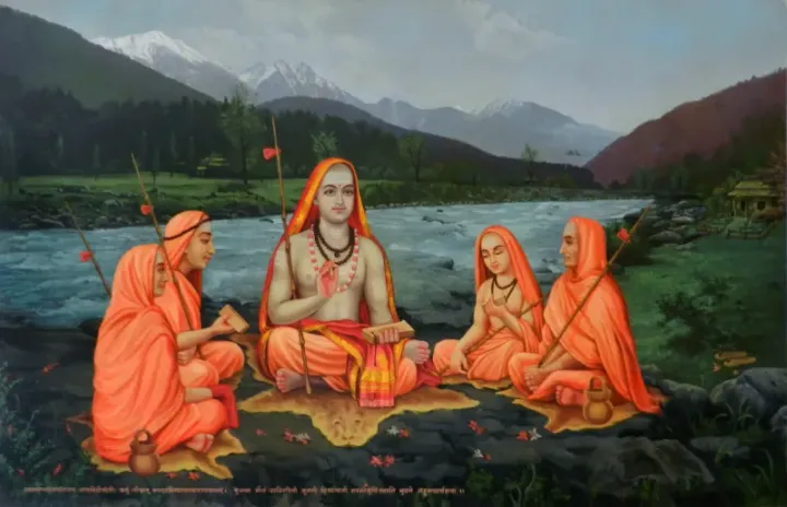 Shankara and his disciples