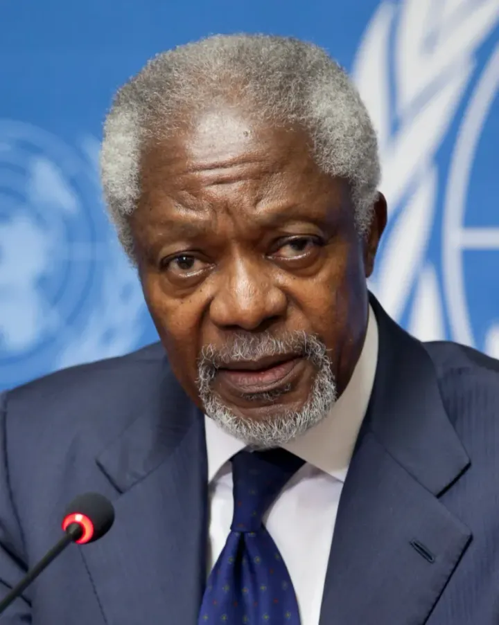 Kofi Annan, Secretary-General of the United Nations