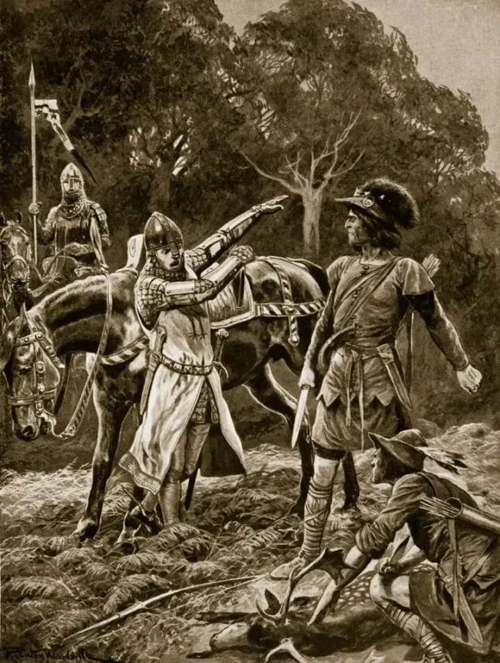 William receives news of the rising of the North, 1069 — Richard Caton Woodville II