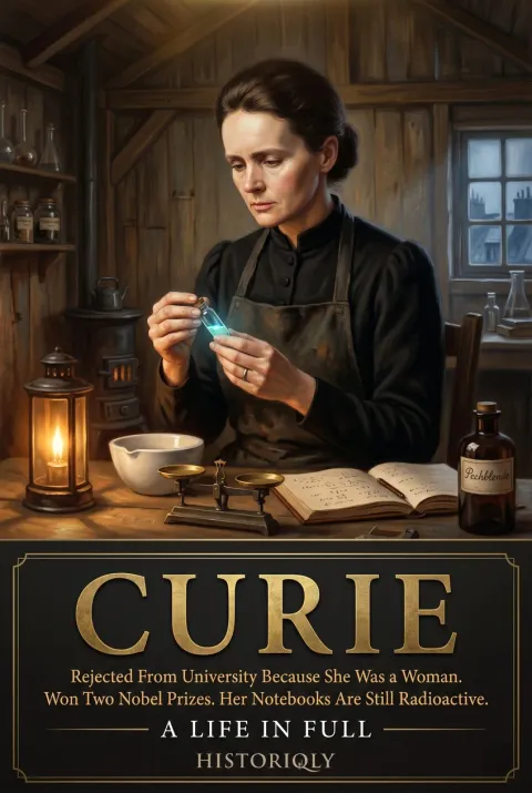 Marie Curie — Rejected From University Because She Was a Woman. Won Two Nobel Prizes. Her Notebooks Are Still Radioactive.