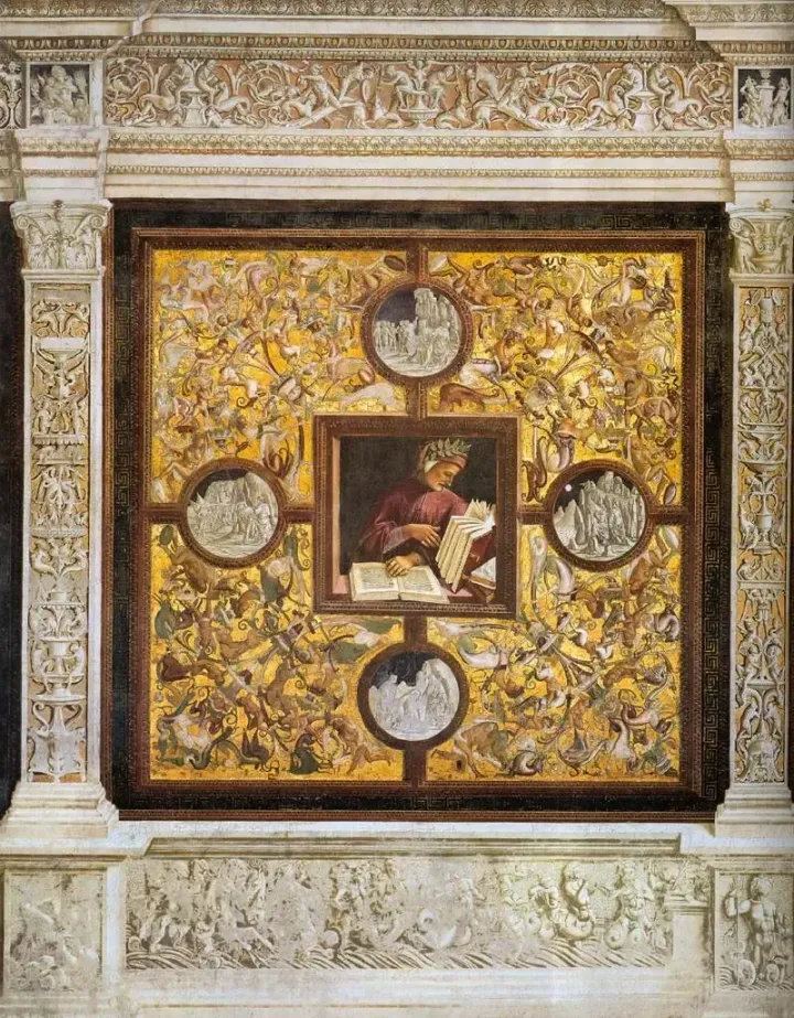 Portrait of Dante Alighieri — Luca Signorelli, c. 1499–1502