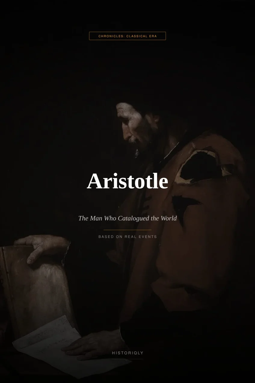 Aristotle — The Man Who Catalogued the World — book cover