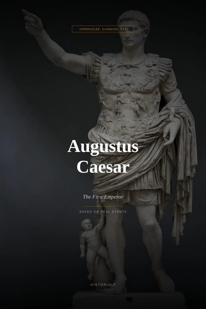 Augustus Caesar — The First Emperor — book cover