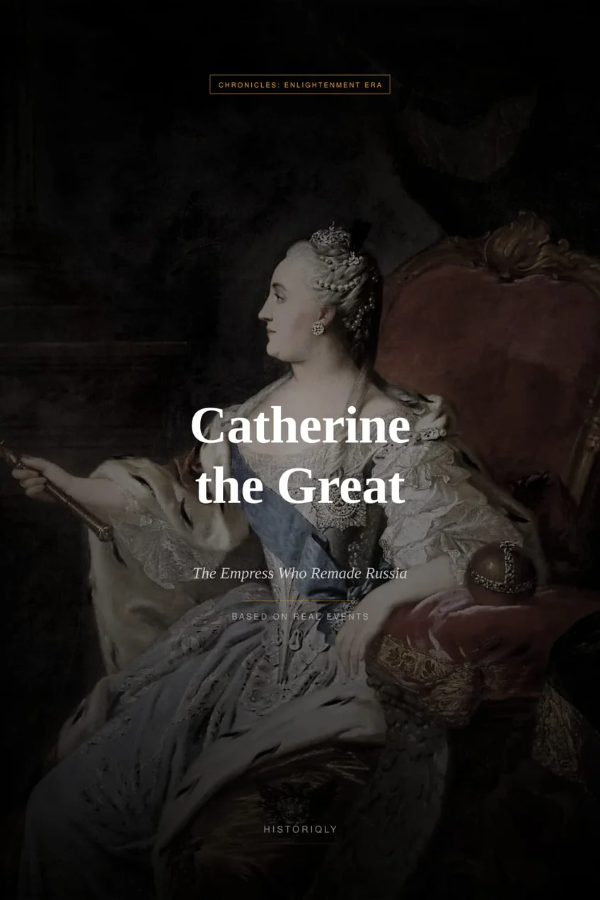 Catherine the Great — The Empress Who Remade Russia — book cover