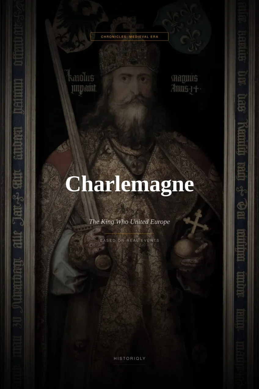Charlemagne — The King Who United Europe — book cover