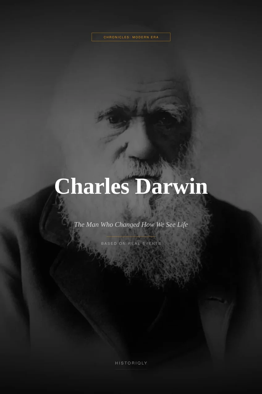 Charles Darwin — The Man Who Changed How We See Life — book cover