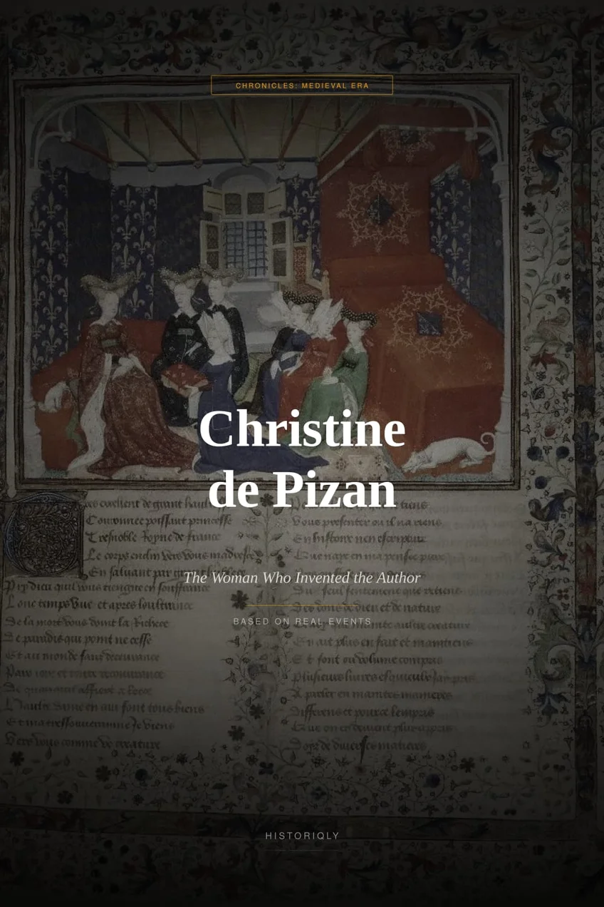 Christine de Pizan — The Woman Who Invented the Author — book cover