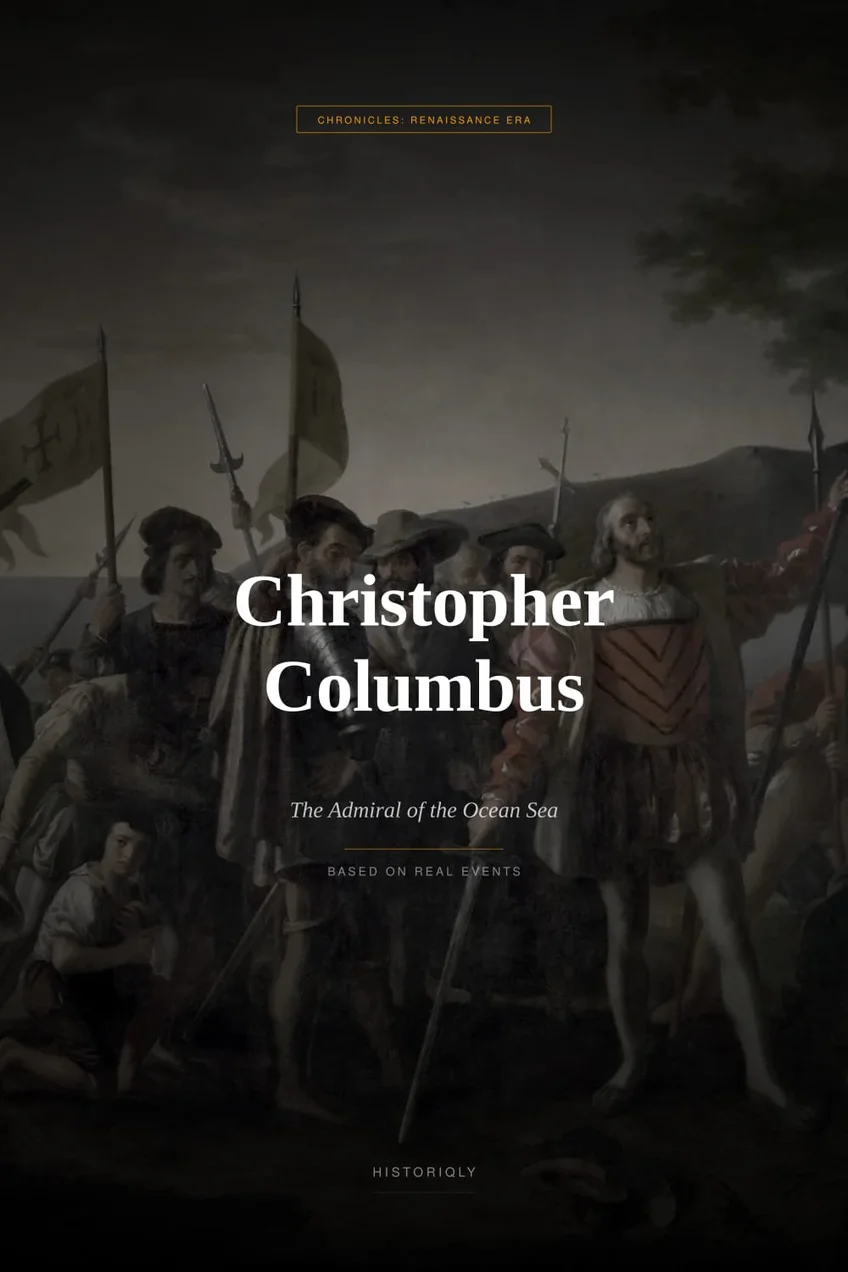 Christopher Columbus — The Man Who Sailed West — book cover