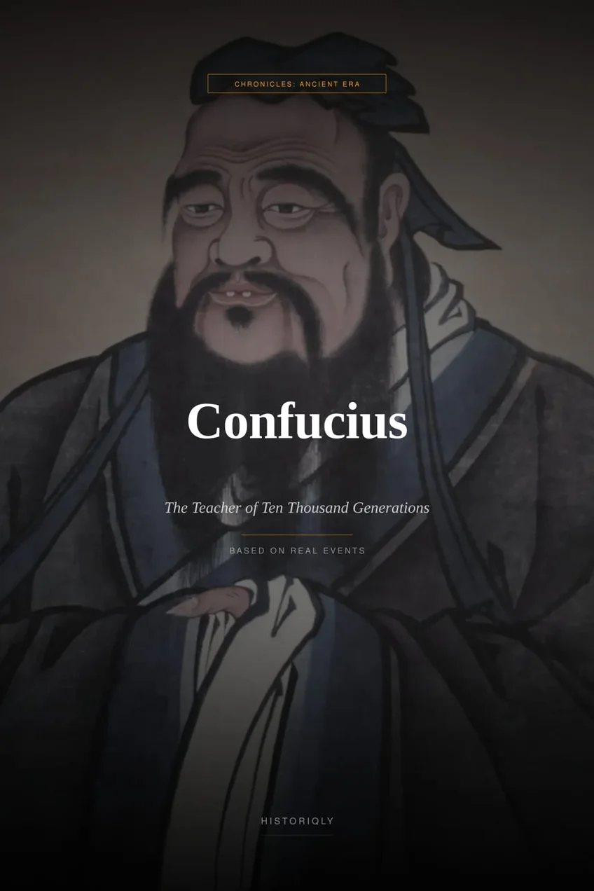 Confucius — The Teacher of Ten Thousand Generations — book cover