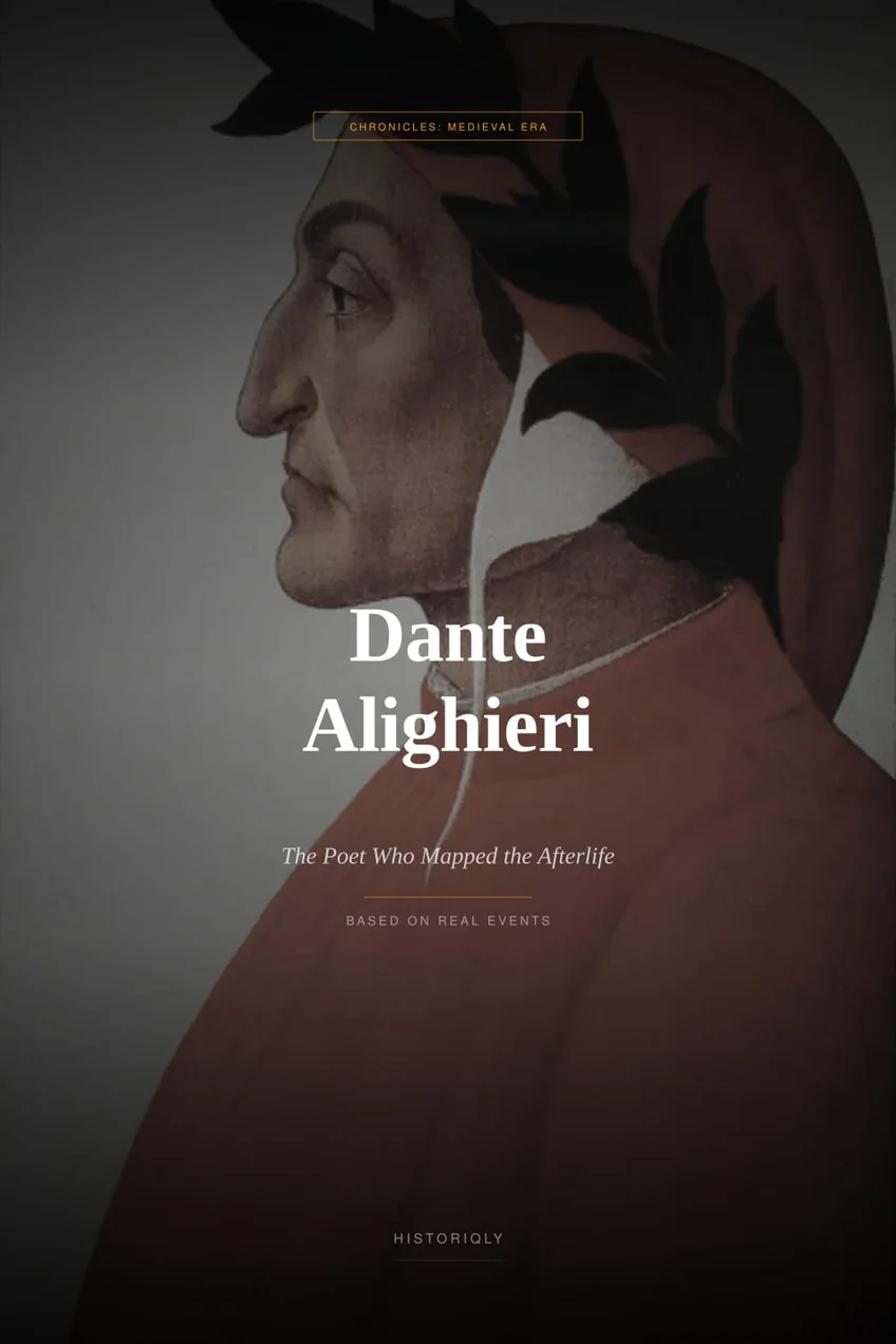 Dante Alighieri — The Poet Who Mapped the Afterlife — book cover