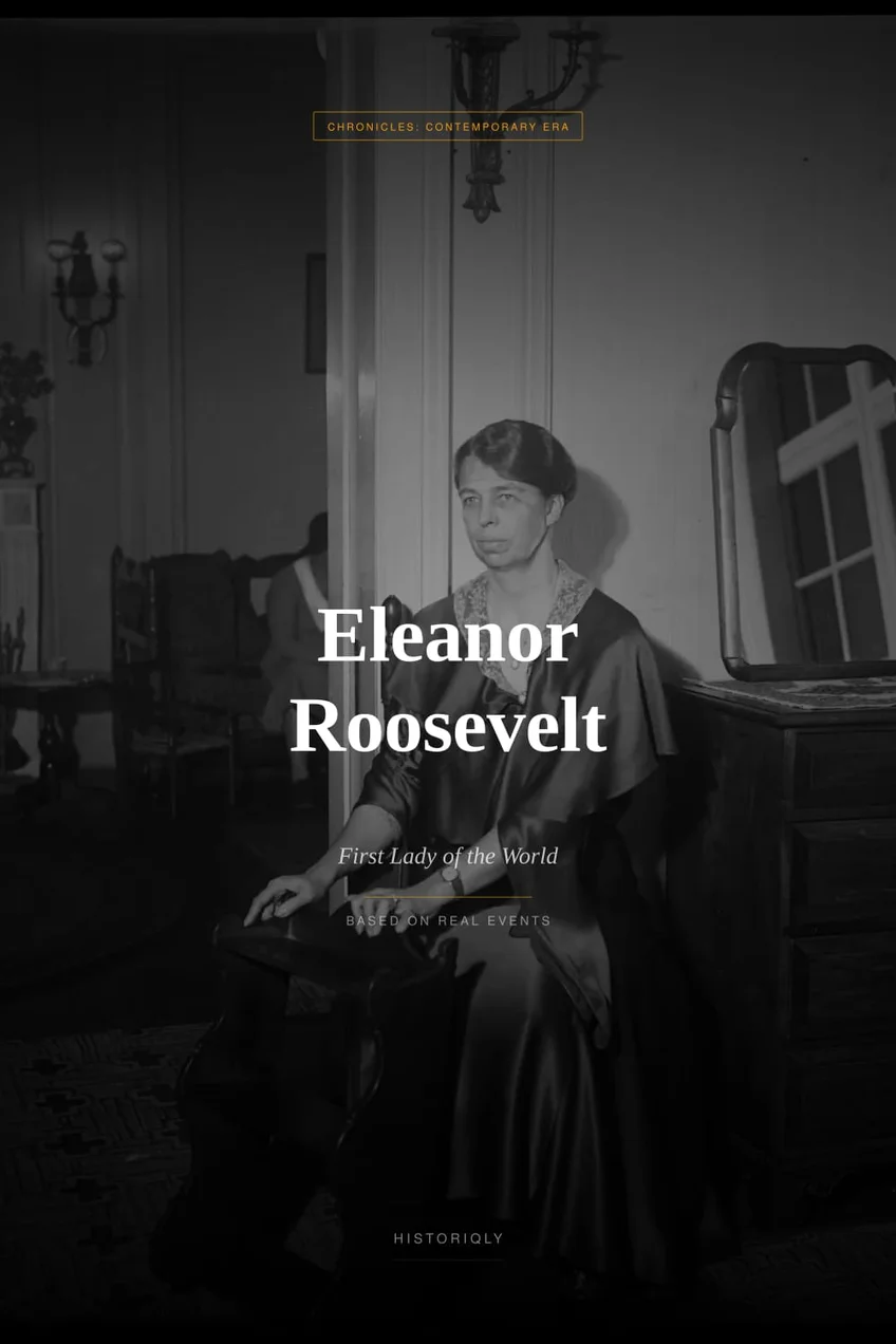 Eleanor Roosevelt — First Lady of the World — book cover