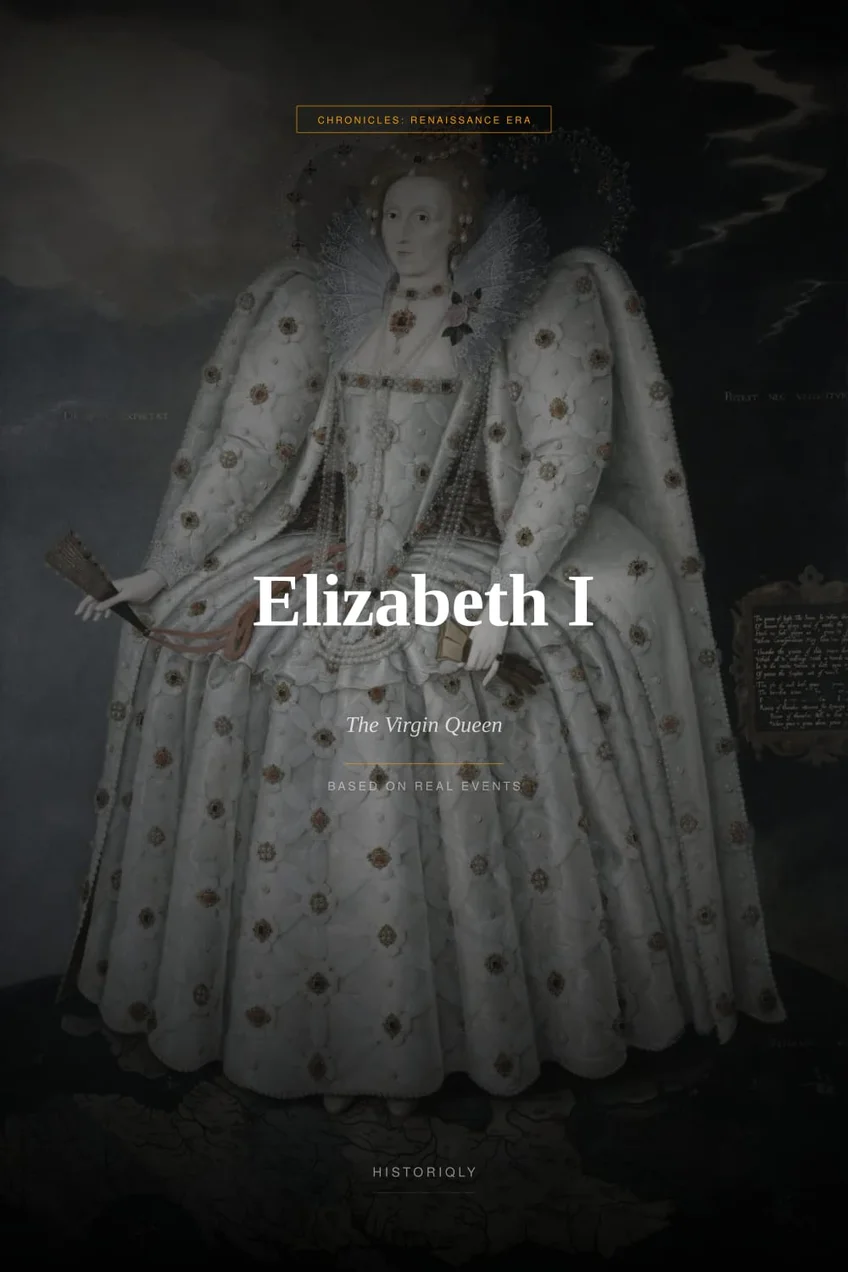 Elizabeth I — The Virgin Queen — book cover