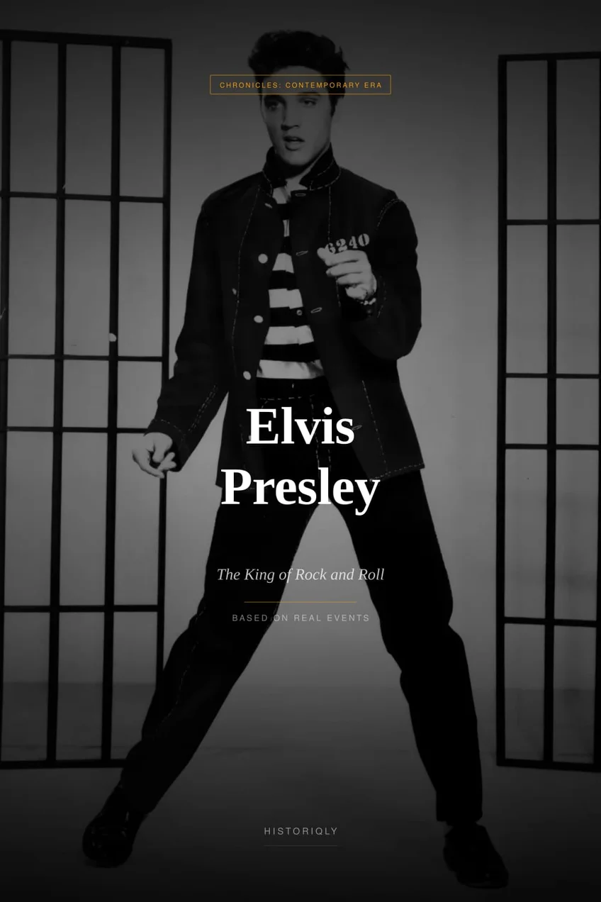Elvis Presley — The King of Rock and Roll — book cover