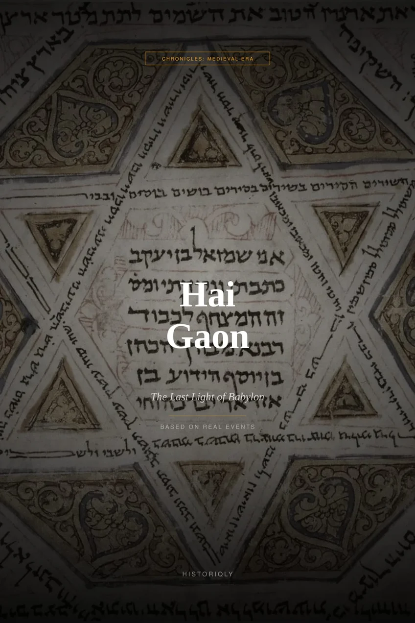 Hai Gaon — ebook cover