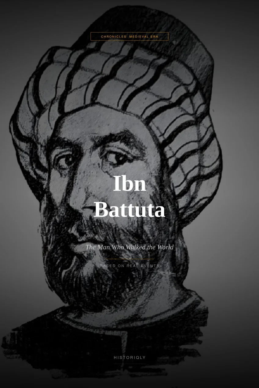 Ibn Battuta — The Man Who Walked the World — book cover