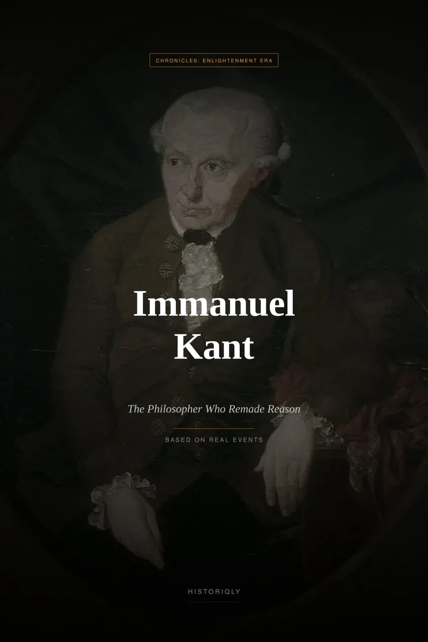 Immanuel Kant — The Philosopher Who Remade Reason — book cover