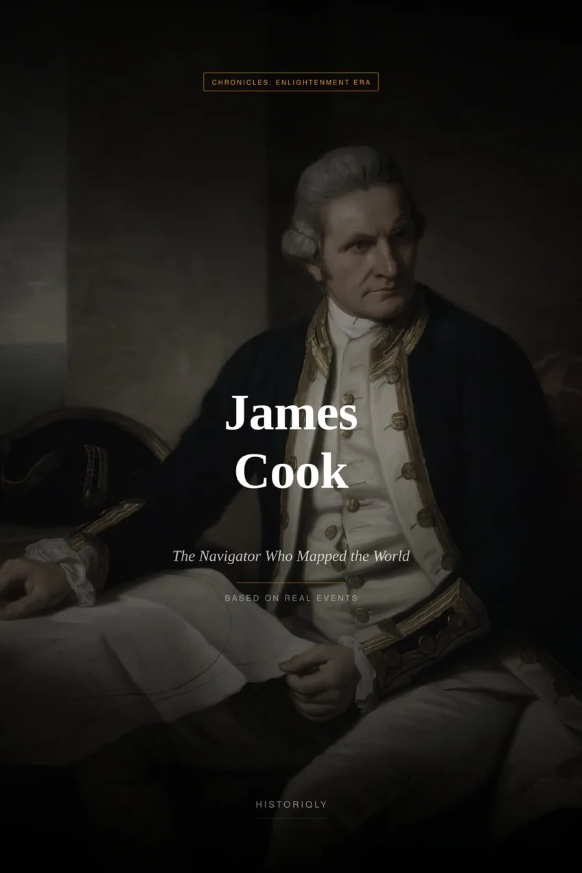 James Cook — The Navigator Who Mapped the World — book cover