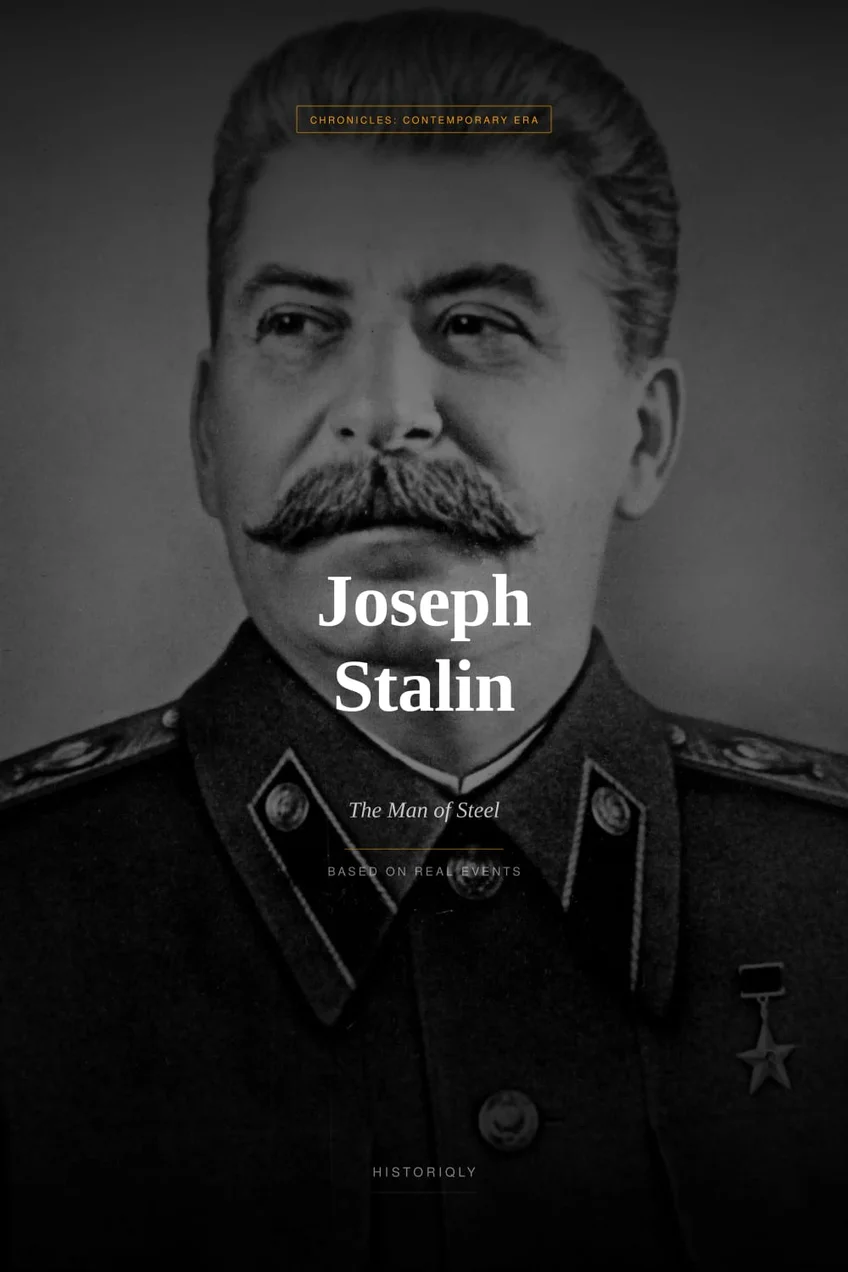 Joseph Stalin — The Man of Steel — book cover